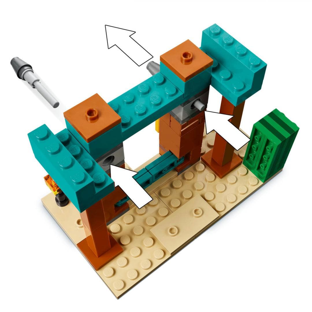 PATRULA ILLAGER IN DESERT, LEGO 21267 — miniatură