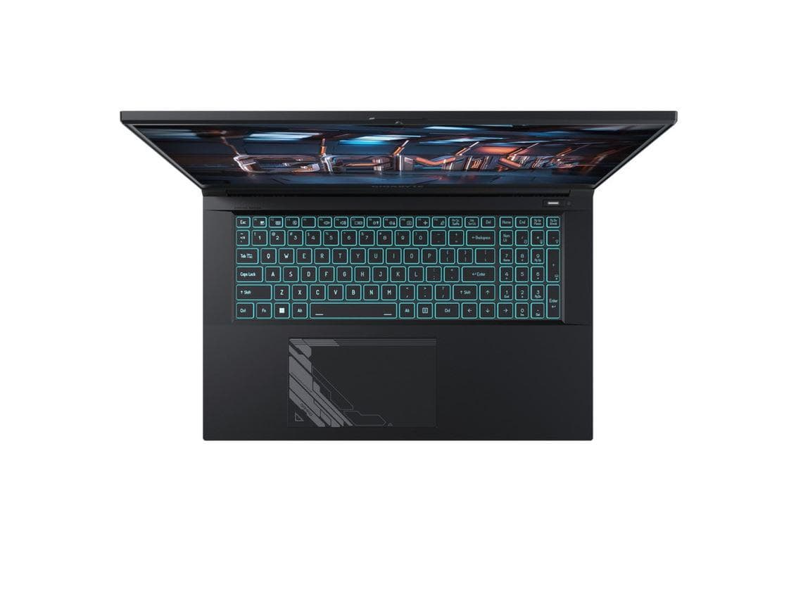 Laptop Gaming GIGABYTE G7 MF, cu procesor Intel Core i5 12500H, 17.3'' IPS, 16 GB DDR4, 512 GB, NVIDIA GeForce RTX 4050, 6GB GDDR6, Fara OS — miniatură