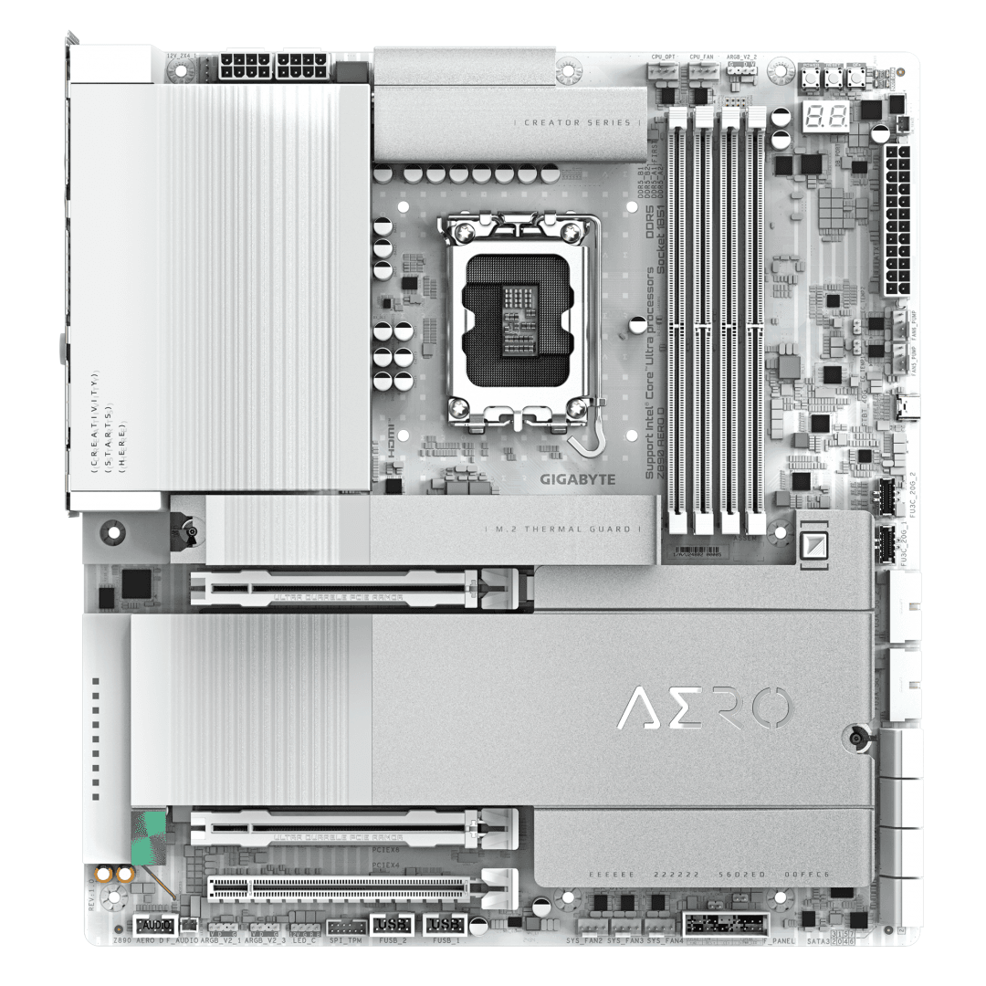 Placa de baza Gigabyte Z890 AERO D, Socket 1851, DDR5, E-ATX — miniatură