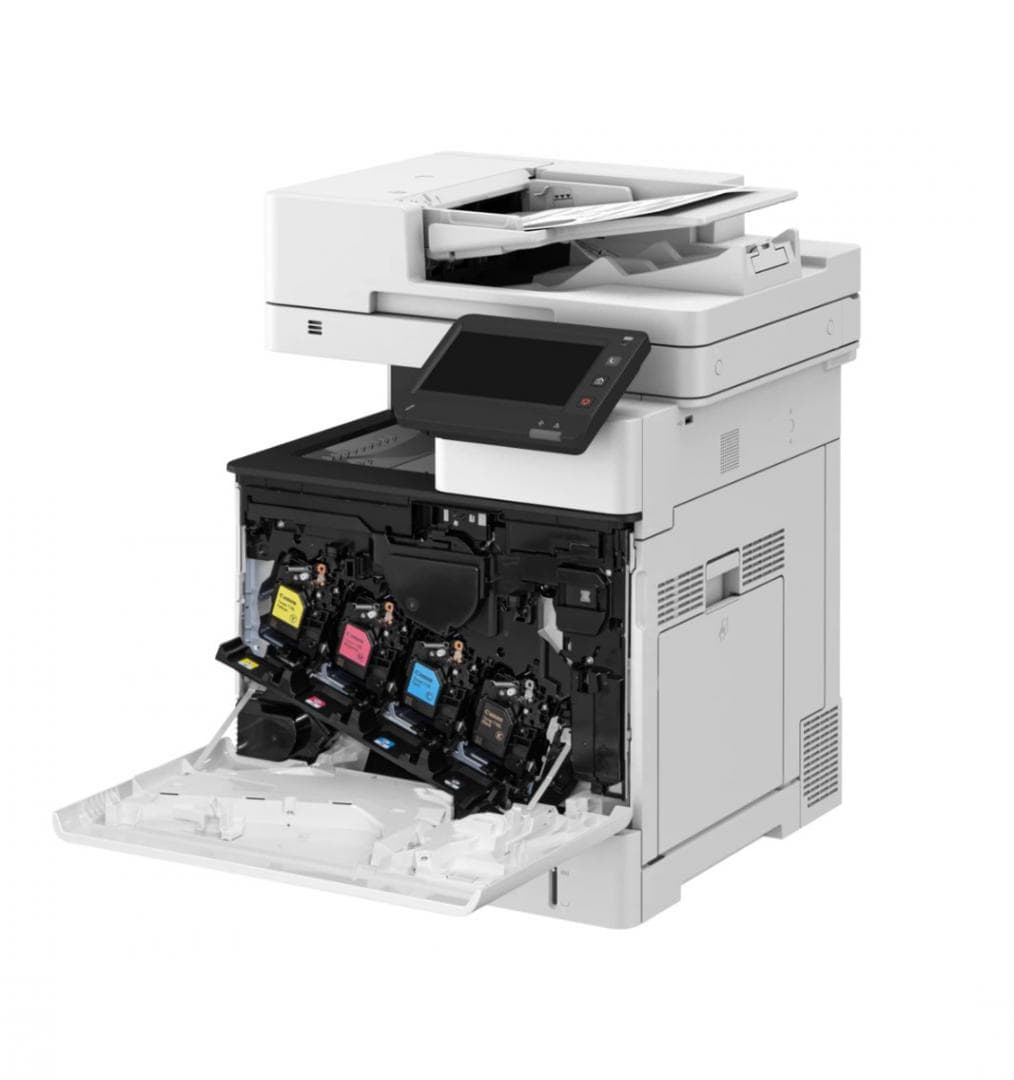 "Multifunctional laser color Canon i-SENSYS X C1538iF II, functii: Print, Copy, Scan, Fax, dimensiune A4, Duplex,viteza max 38ppm A4, rezolutie 1200x1200dpi, procesor: 1.6gGHZ X 2, memorie2Gb, Stocare: 64GB eMMC(disponibil 30GB), alimentare hartie standard:650 coli, max-2300 coli,limbaje de — miniatură