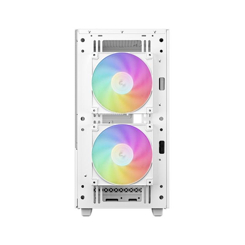 Carcasa DEEPCOOL CH360 DIGITAL, RGB, Mini Tower, White — miniatură