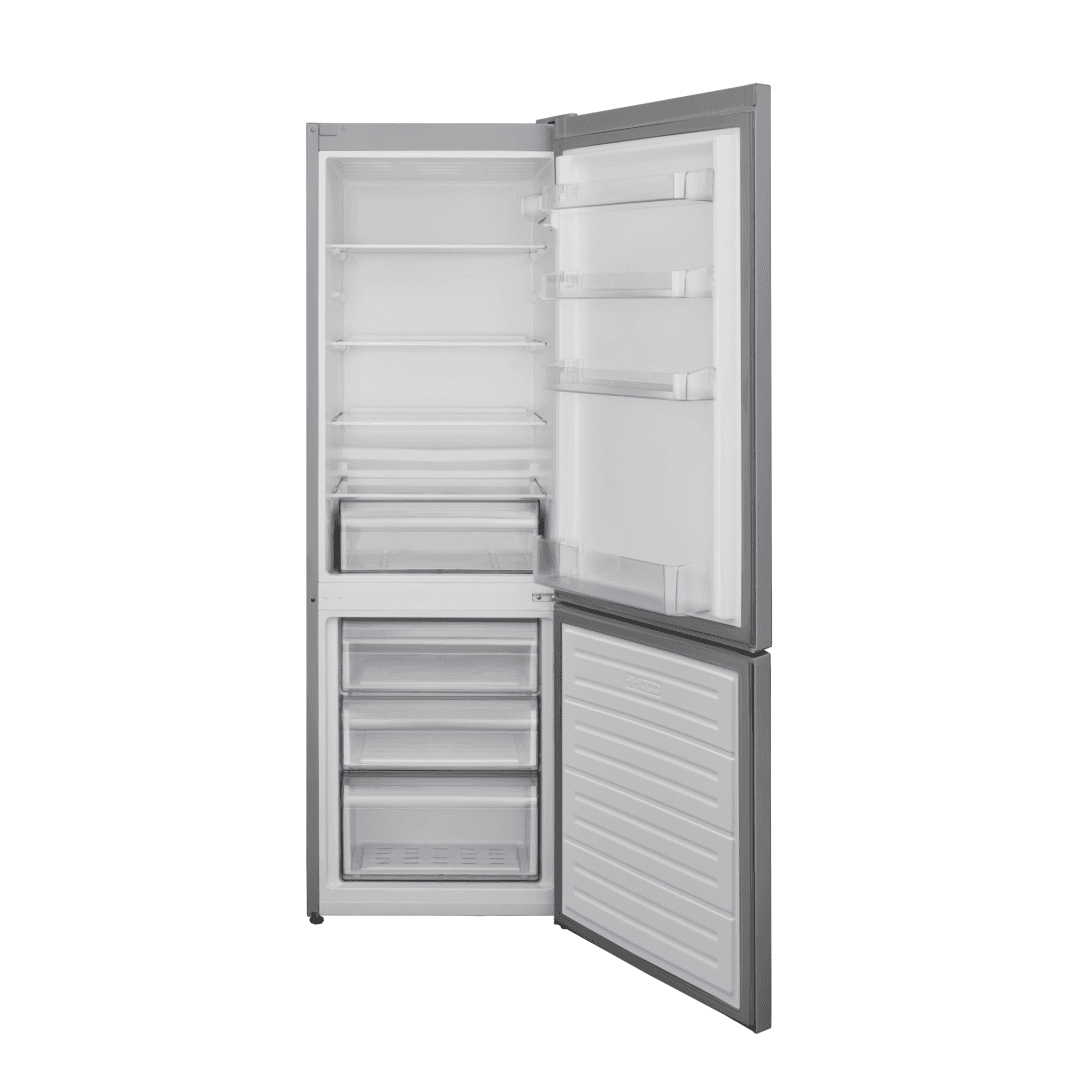 Combina frigorifica HEINNER HC-V268SE++, 268 l, Clasa E, Argintiu — miniatură