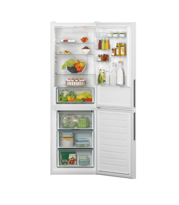 Combina frigorifica Candy CCE3T618EW, 341 litri, Clasa energetica E, Alb — miniatură