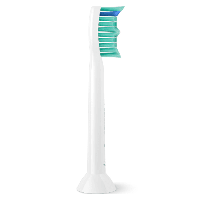 Rezerve PHILIPS Sonicare Pro Results HX6014/87, Pachet de 4 capete de periere, Standard, Click-on, Sincronizarea modurilor BrushSync, Alb, L x A x I (mm) 25.7x60x230.5 — miniatură
