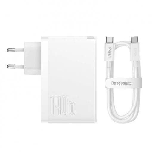 Incarcator Retea GaN5 Pro QC 140W, alb — miniatură