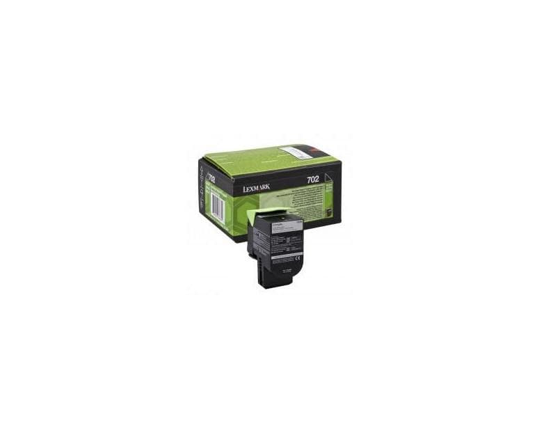 Toner LEXMARK 702KE, Black