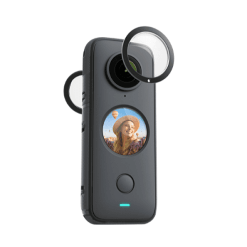 Lentile de protectie Insta360 One X2, protejeaza obiectivele frontale — miniatură