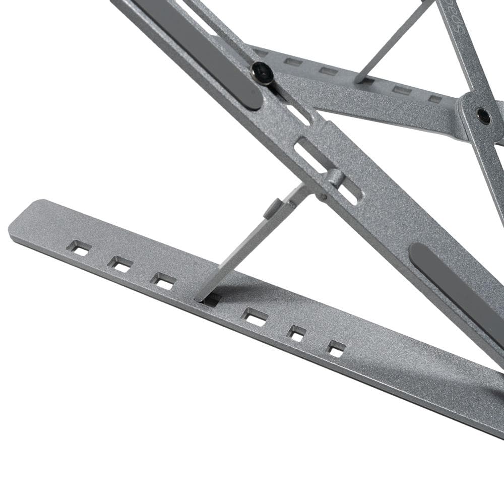 Stand/Cooler notebook Spacer SPNS-FOLD-S, pana la 16 inch, Argintiu — miniatură