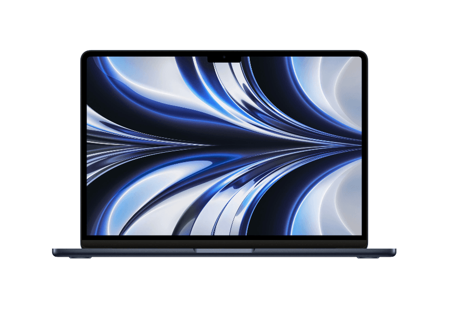 MacBook Air 13.6" Retina/Apple M2 (CPU 8-core, GPU 8-core, Neural Engine16-core)/16GB/256GB - Midnight - INT KB (2022)