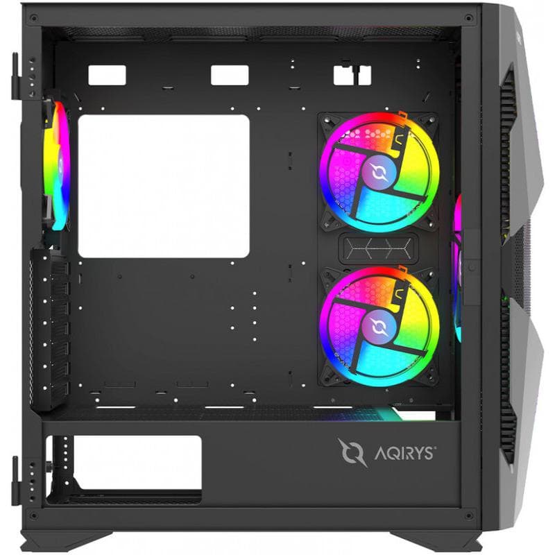 Carcasa AQIRYS BETELGEUSE, RGB, Mid Tower, Black — miniatură
