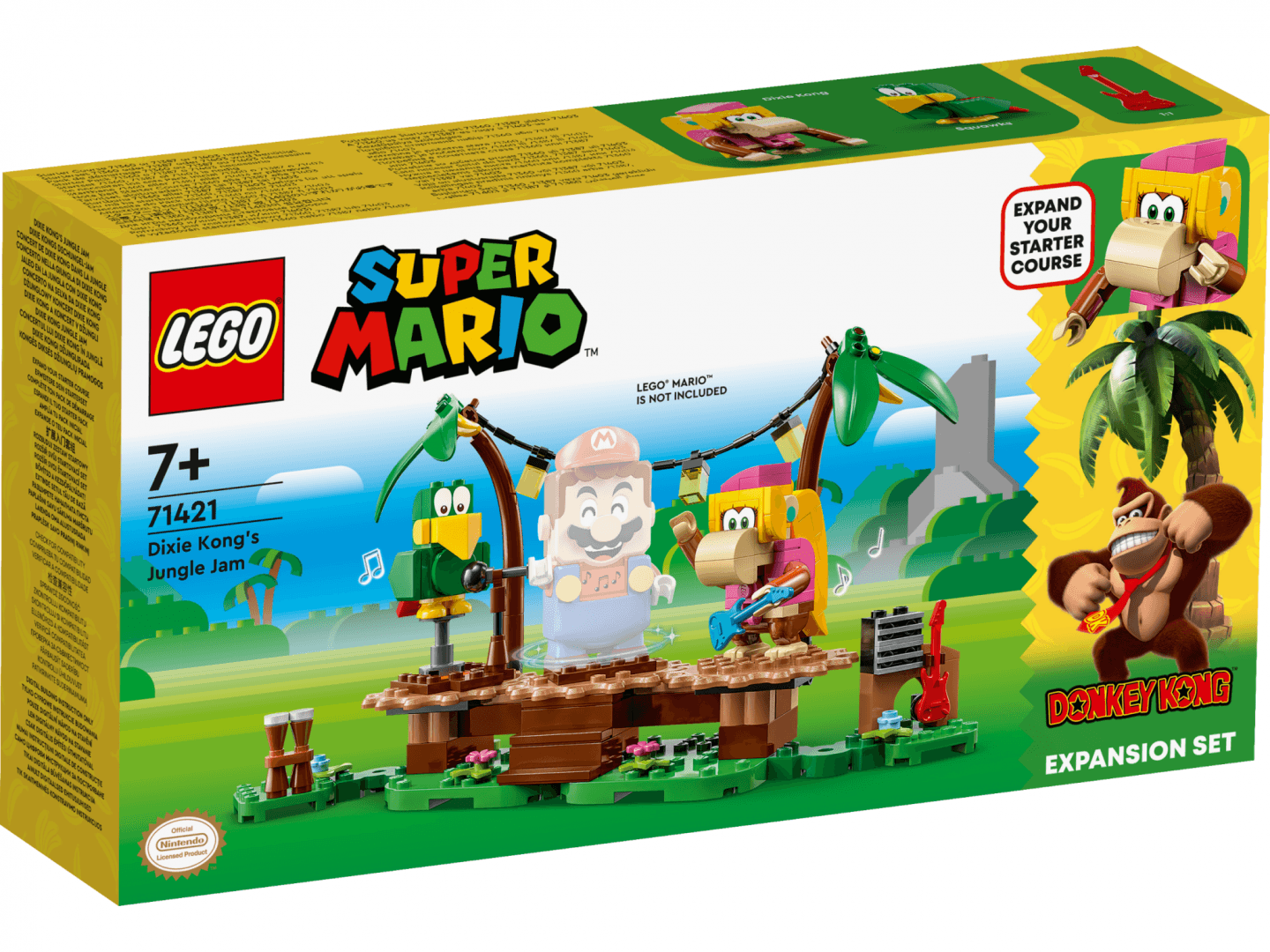 CONCERTUL DIXIE KONG IN JUNGLA,LEGO71421 — miniatură