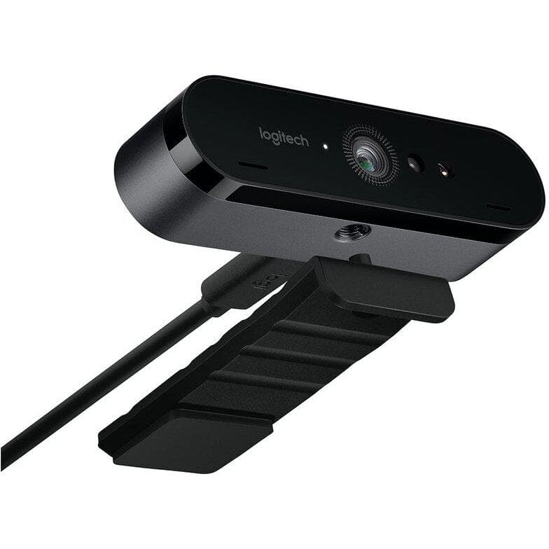 Camera Web Logitech Brio 4K, rezolutie video 4K, USB-A, Negru — miniatură