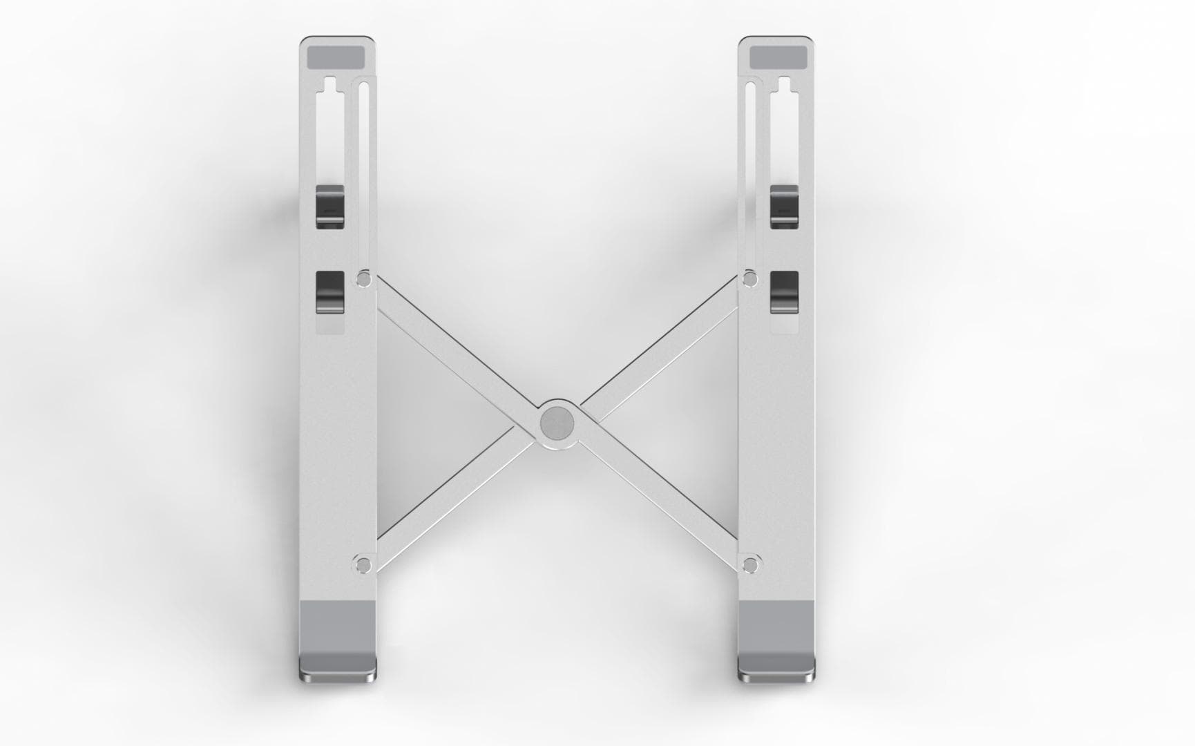 Suport laptop Serioux, SRXNCPU6L, material aluminiu, dimensiune deschisă: 197x245x4mm,dimensiune pliată: 60 x 245 x 4mm, grosime: 4mm, greutate: 215g, dimensiune compatibilă: până la 15.6 ", culoare argintiu, 5 unghiuri ajustabile — miniatură
