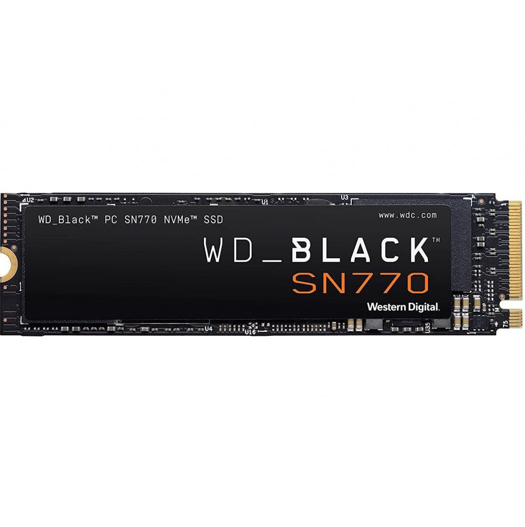 SSD intern Western Digital Black SN770, 2 TB, PCI Express 4.0 x4, NVMe, M.2