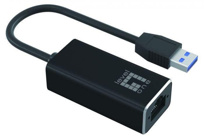USB Adapter LevelOne USB-0401, Gigabit, Single - Band — miniatură