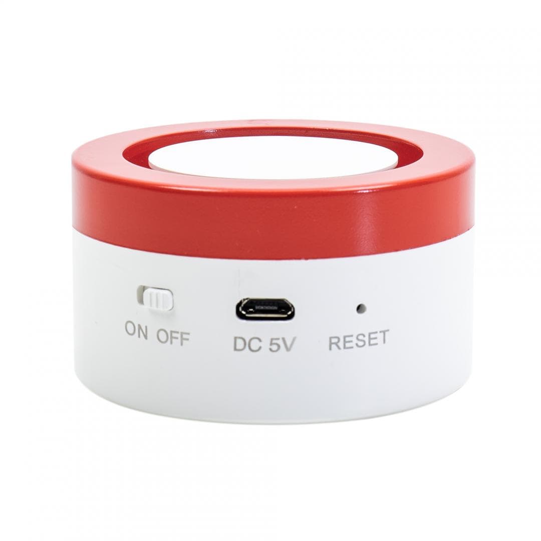 Sistem de alarma wireless PNI Safe House PG600, sistem inteligent de securitate pentru casa, conectare wireless, alarma antiefractie, alarma fara fir, alerta inteligenta prin aplicatia TUYA iOS / Android, compatibil cu Alexa si Google Assistant, dIMENSIUNI: 65 x 65 x 37 mm, Raza comunicatie — miniatură