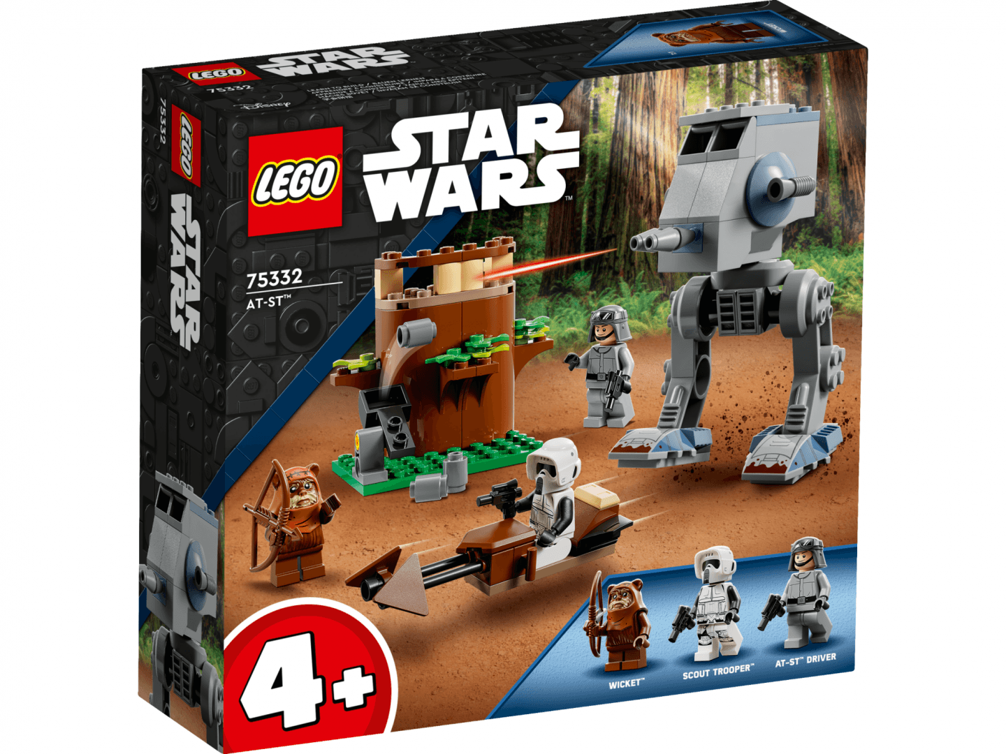 STAR WARS AT-ST, LEGO 75332 — miniatură