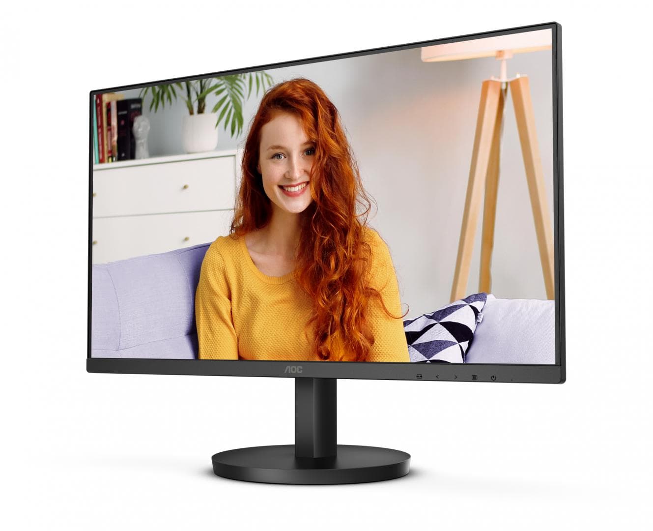 Monitor Consumer AOC 24B3HMA2, 23.8", 1920 x 1080 pixeli, Black — miniatură
