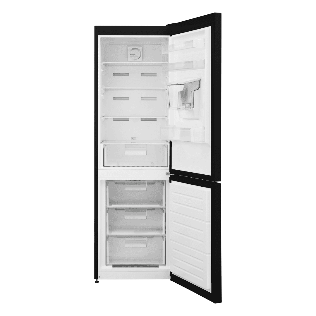 Combina frigorifica HEINNER HCNF-V291BKWDE++, No Frost, 294 l, Clasa: E, Dozator apa, Negru — miniatură
