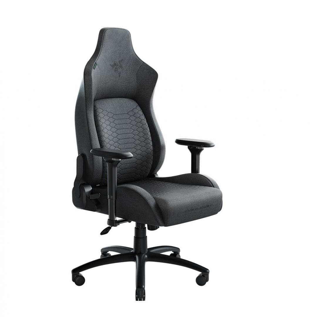 Razer Iskur - Dark Gray Fabric - Gaming Chair With Built In Lumbar Support — miniatură