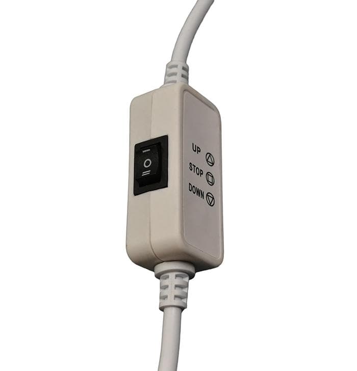 Ecran proiectie electric, perete/tavan, 200 x 150 cm, Blackmount, cutelecomanda, Format 4:3 — miniatură