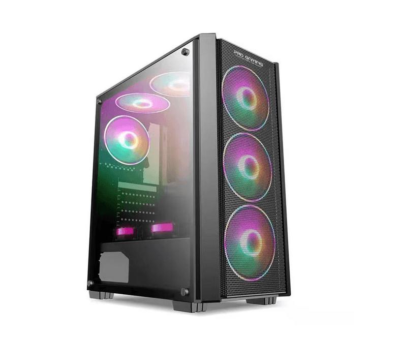 Carcasa PRO GAMING ZED, RGB, Mid Tower, Black