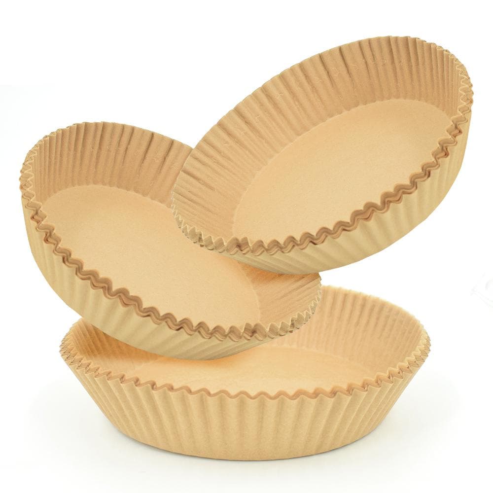 PAPER TRAY SET FOR HOT AIR FRYER HEINNER HAF-PPROUNDC20, 100PCS/SET — miniatură
