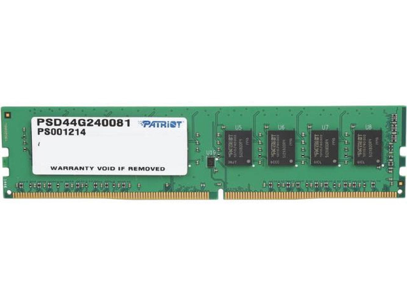 Memorie RAM Patriot Signature Line, 4 GB DDR4, 2400 MHz, CL16