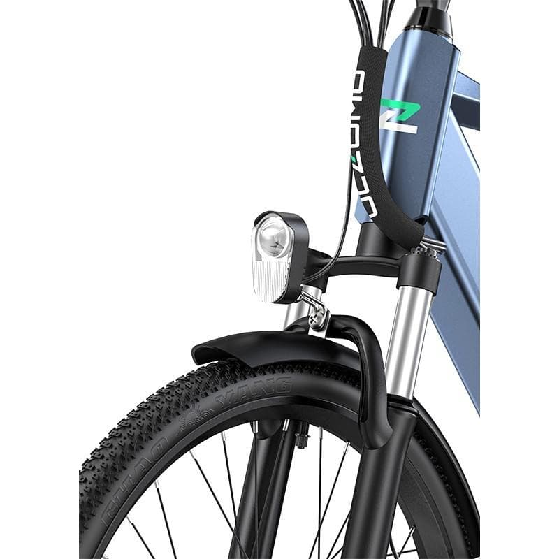 Bicicleta electrica Ulzomo Metro 26 E-bike, 250W, 36V 17Ah, autonomie 100km, viteza maxima 25km/h, Blue, 26'' — miniatură