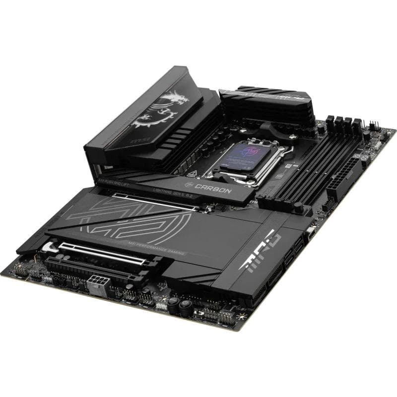 Placa de baza MSI MPG X870E CARBON WIFI, Socket AM5, DDR5, ATX — miniatură
