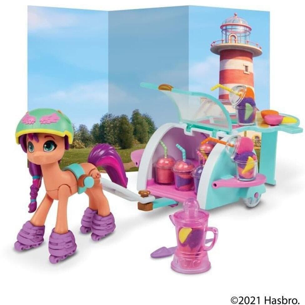Set MLP Sunny Starcount, smoothie bar — miniatură