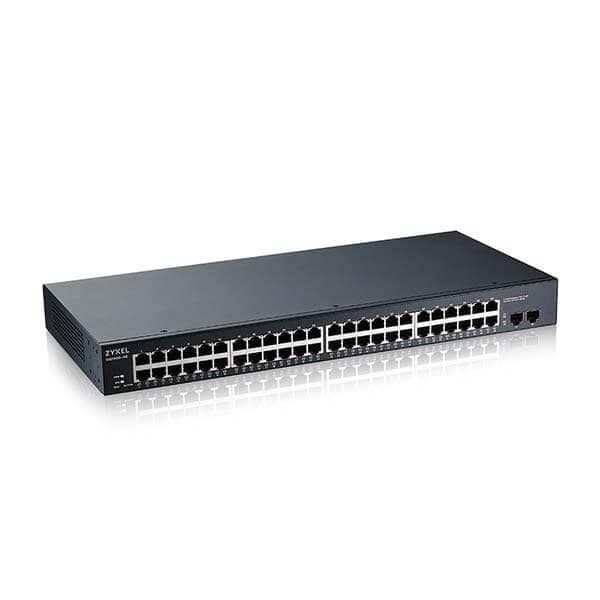 Zyxel GS1900-48, 48-port GbE L2, 48 Port Smart Switch, rackmount — miniatură