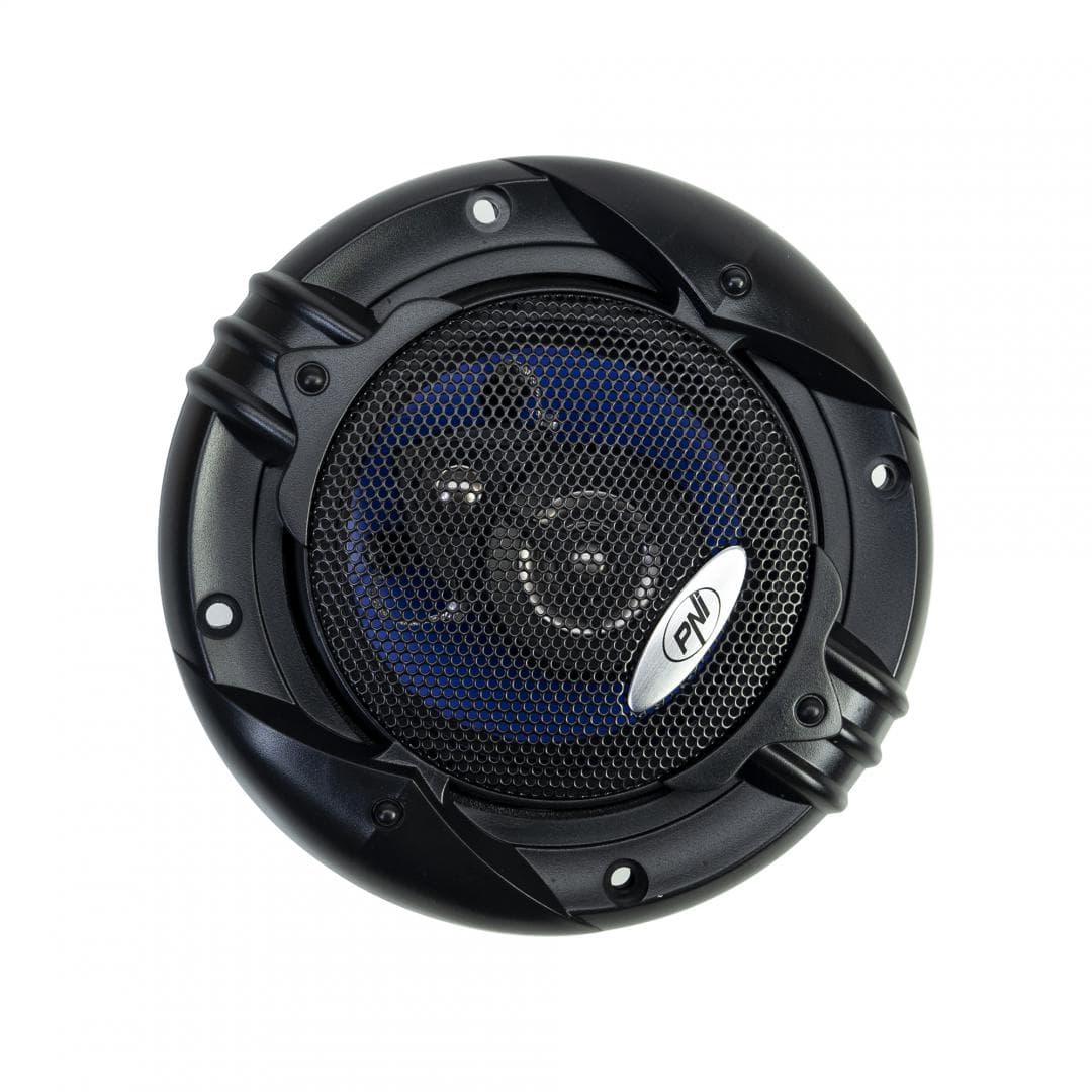 Difuzoare auto coaxiale PNI HIFI400, 80W, 4 Ohm, 10 cm, 3 cai, Injection Core cu diametru 100mm, set 2 buc, Raspuns in frecventa: 100 - 20000 Hz, 3 cai, Sensibilitate: 88 dB, 15 mm Piezo Tweeter, 30 mm Mylar Dome Tweeter, Grile protectie, Cablaj montaj. — miniatură