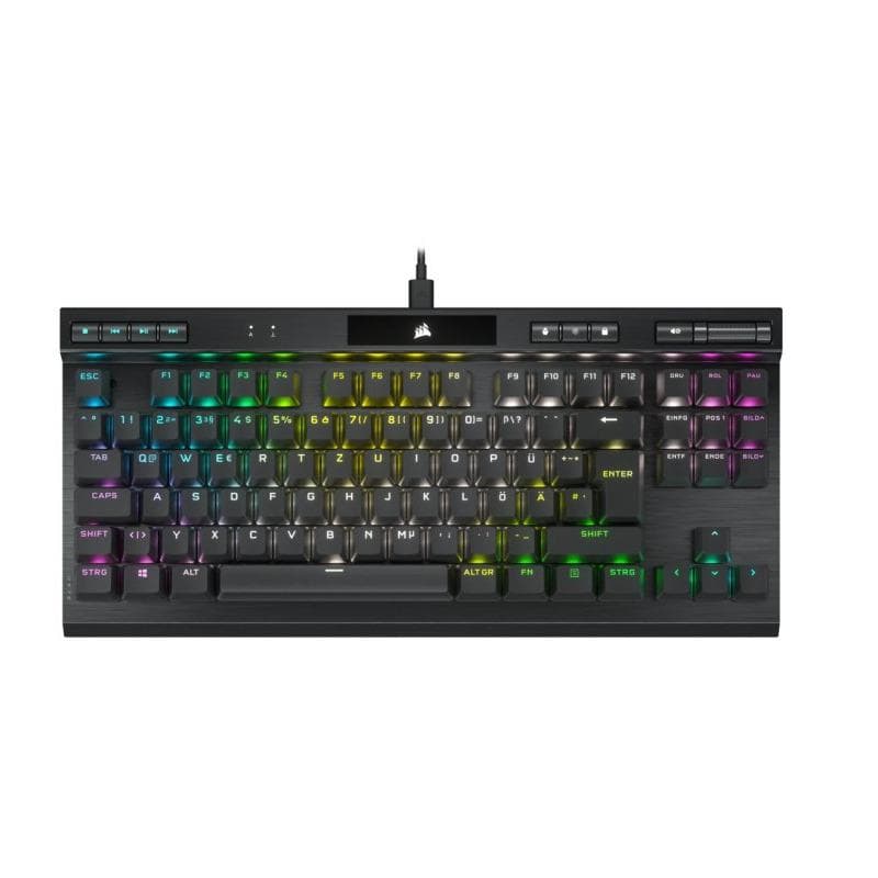Tastatura Mecanica Gaming CORSAIR K70 RGB TKL CHAMPION SERIES, RGB, USB, Negru