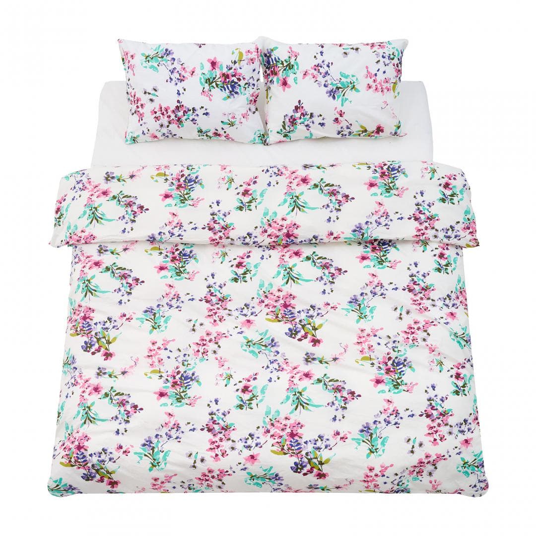 Set de pat king size bumbac,144TC,Sakura
