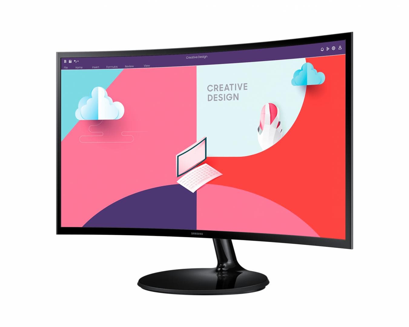 Monitor Samsung 24" LS24C364EAUXEN — miniatură