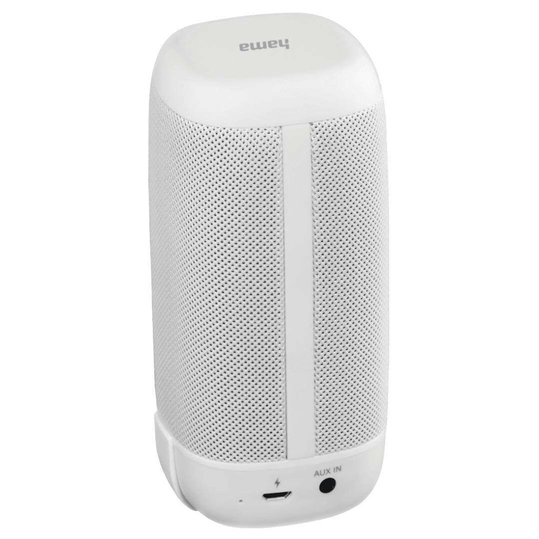 Hama Boxa Tube 2.0, conectare Bluetooth,putere 3W, alb — miniatură