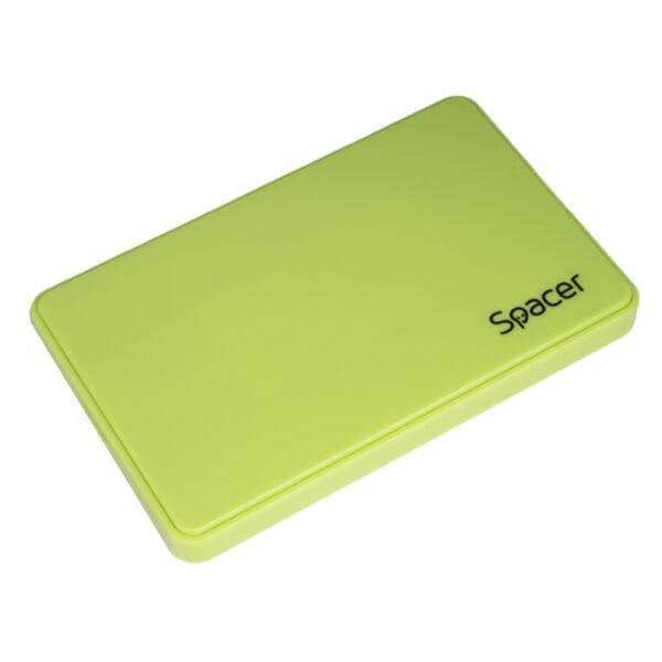 Rack HDD/SSD Spacer SPR-25612, USB 3.0, 2.5inch, Green — miniatură