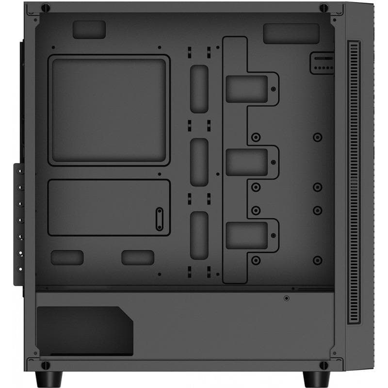 Carcasa DEEPCOOL Matrexx 55 Mesh, RGB, Mid Tower, Black — miniatură