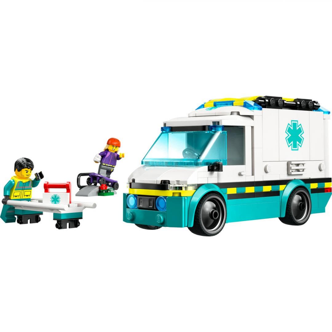 AMBULANTA DE URGENTE, LEGO 60451 — miniatură