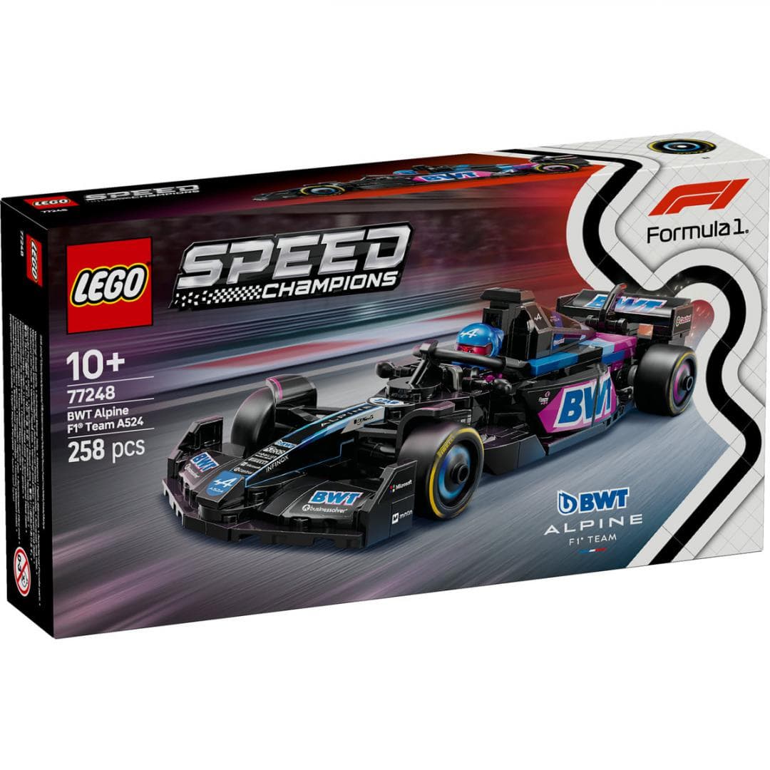 MASINA DE CURSE BWT ALPINE F1 TEAM A524, LEGO 77248 — miniatură