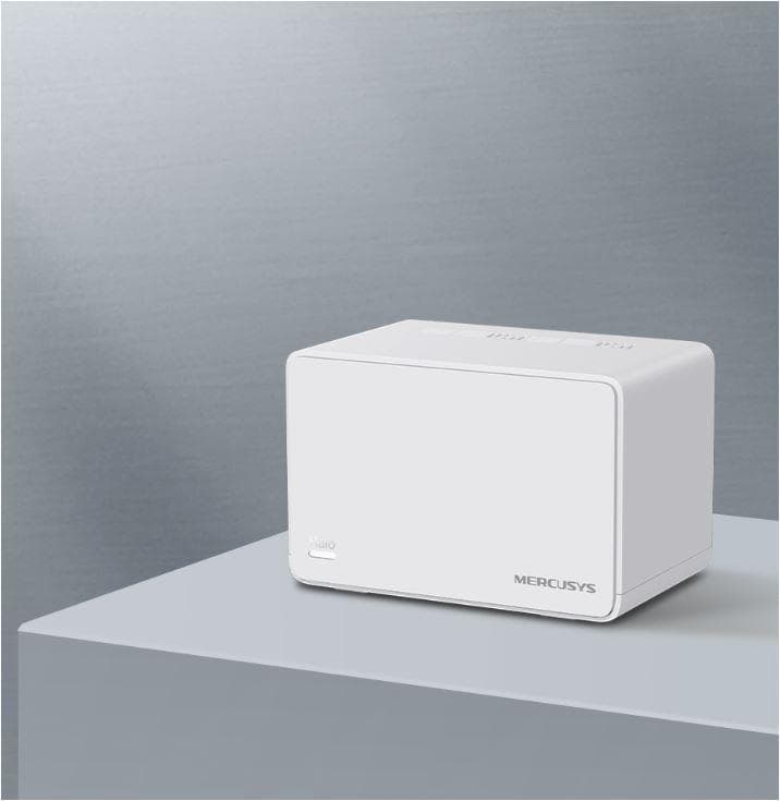 Router wireless MERCUSYS HALO H80X, WIFI 6, Mesh, Dual Band — miniatură