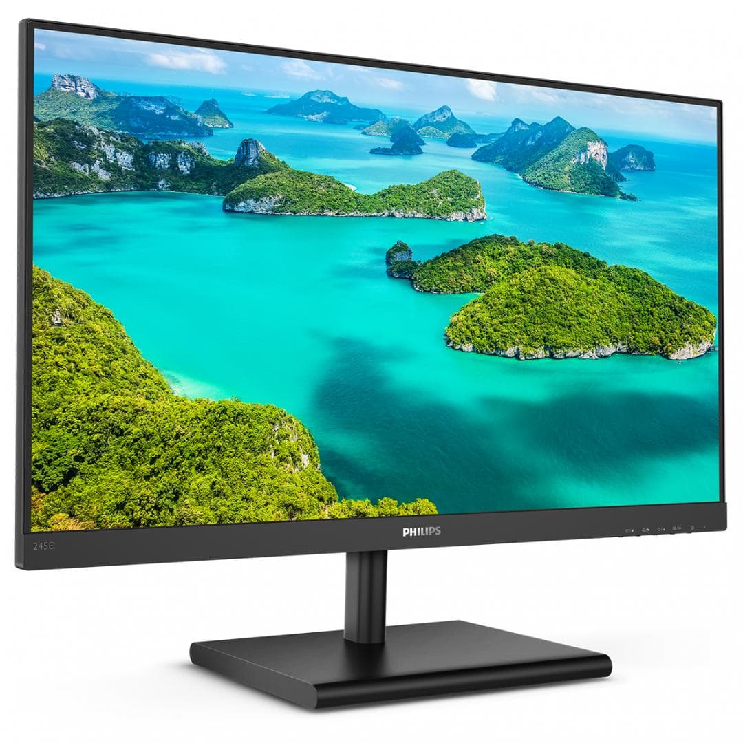 Monitor Consumer Philips 245E1S/00, 23.8", 2560 x 1440 pixeli, Black — miniatură