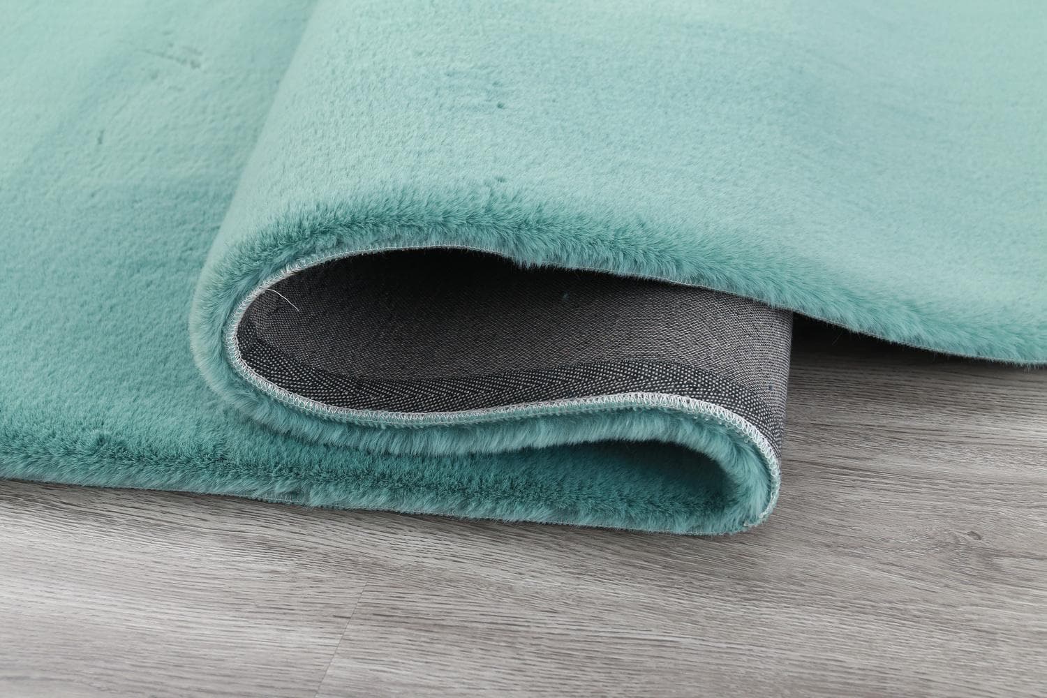 Covor Heinner shaggy soft blanita Turcoaz 50x90 cm — miniatură