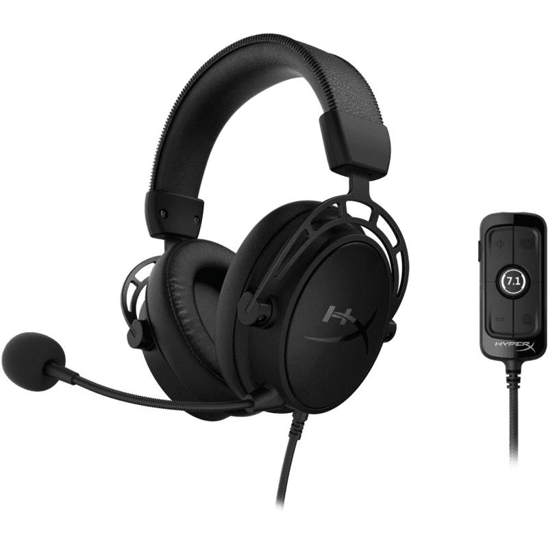 Casti Gaming Head-band HyperX Cloud Alpha S, Wired, noise-canceling, Negru — miniatură