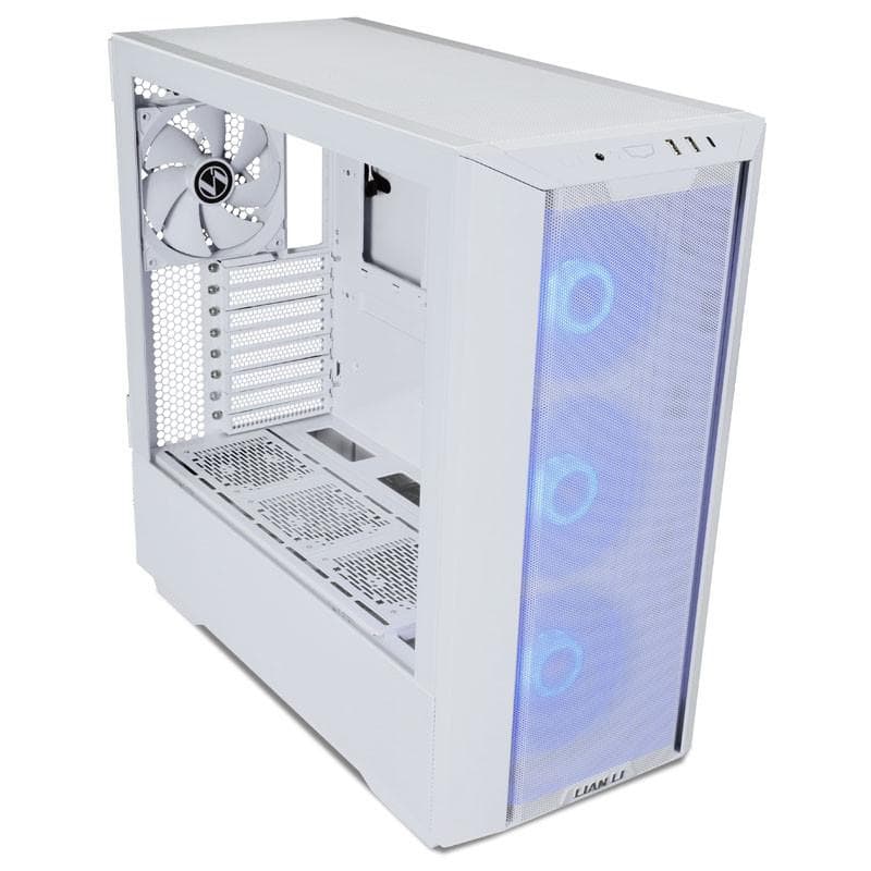 Carcasa LIAN LI LANCOOL III, RGB, Mid Tower, White — miniatură