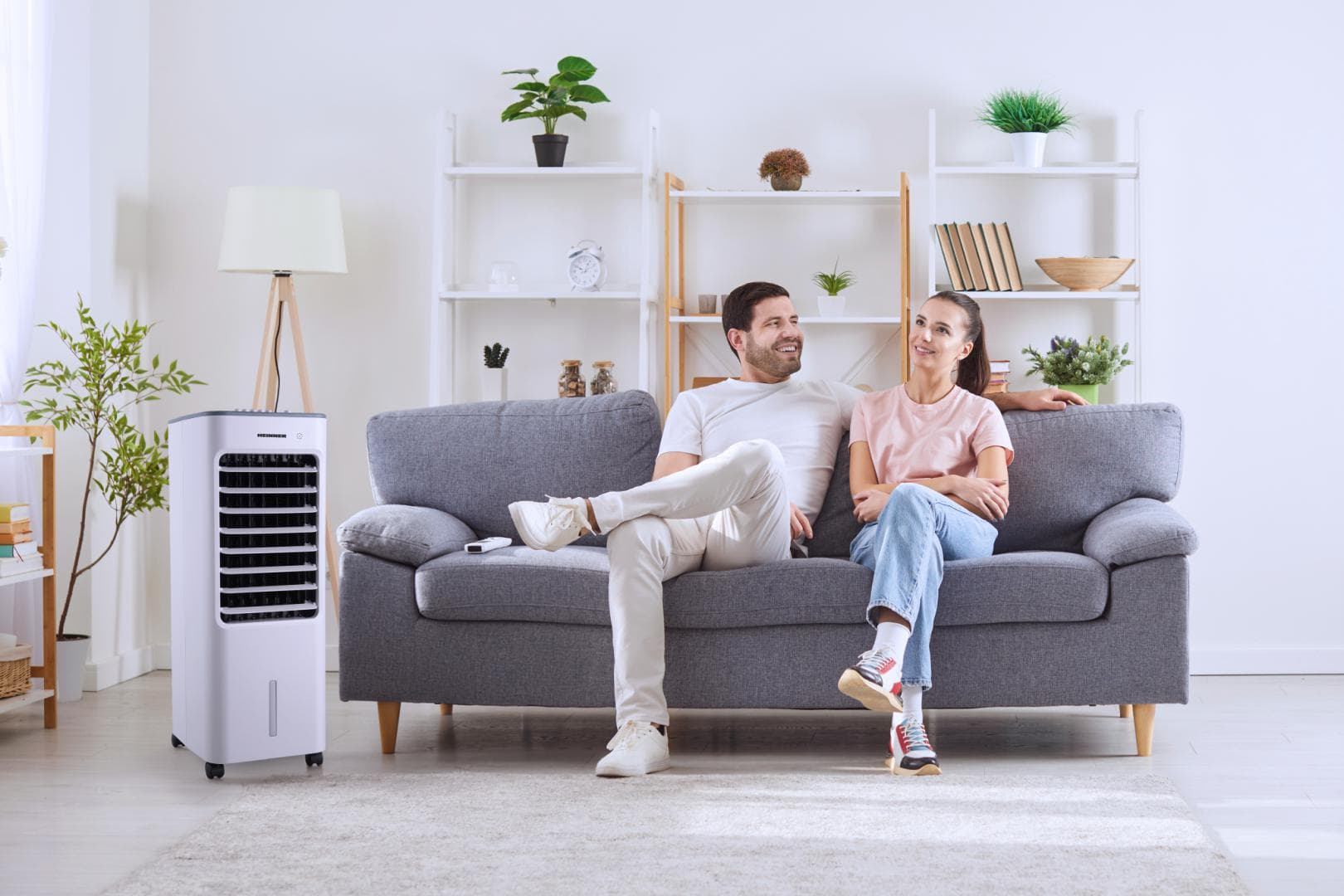 VENTILATOR CU EFECT DE RACIRE PRIN EVAPORARE HEINNER HACLP-M53WH — miniatură