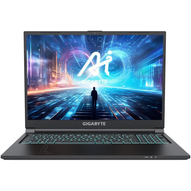 Laptop Gaming GIGABYTE G6 KF, cu procesor Intel Core i7-13620H, 16'' IPS, 16 GB DDR5, 1 TB, NVIDIA GeForce RTX 4060, 8GB GDDR6, Fara OS — miniatură