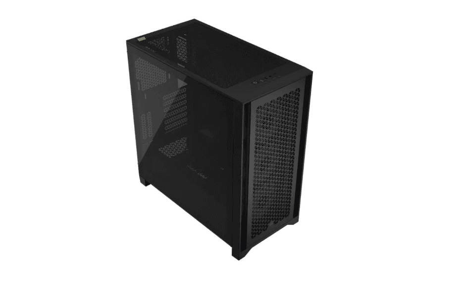 Carcasa Corsair iCUE 4000D RGB, RGB, Mid Tower, Black — miniatură