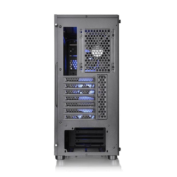 Carcasa Thermaltake V200 TG RGB, RGB, Mid Tower, Black — miniatură